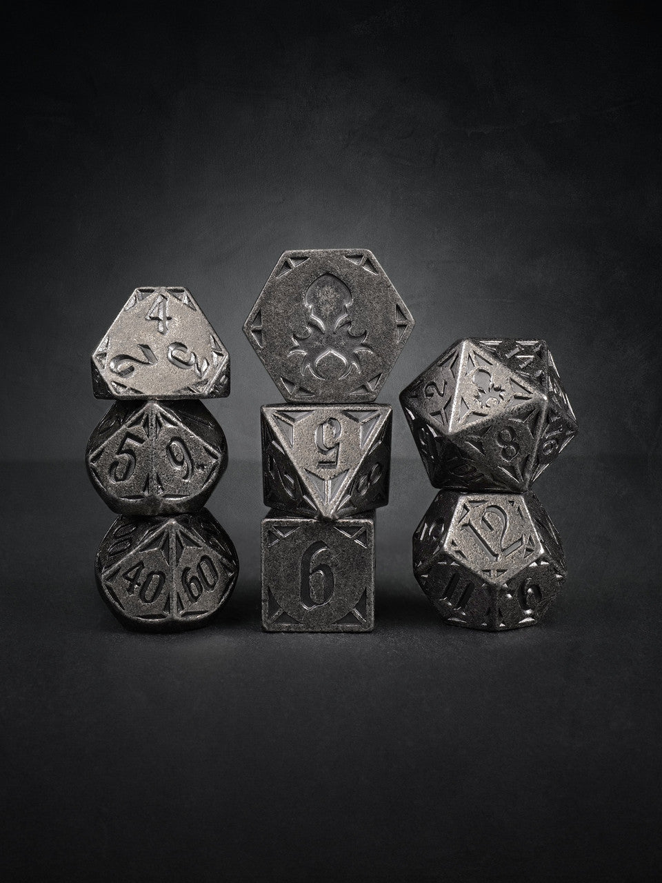 Rite of Steel 8pc TTRPG Dice Set